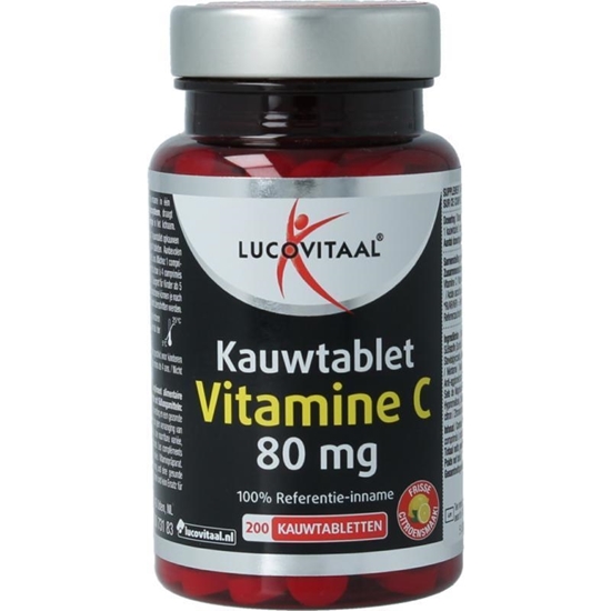 LUCOVITAAL VITAMINE C 80MG 200 KAUWTABLETTEN